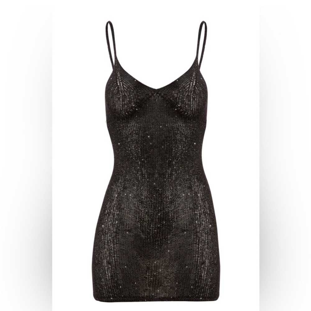 ASTA RESORT Black Delilah Mini Dress | M